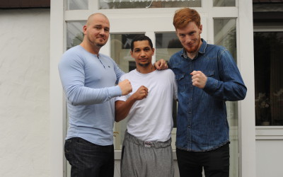 Hagner und Peturson beim Tryout