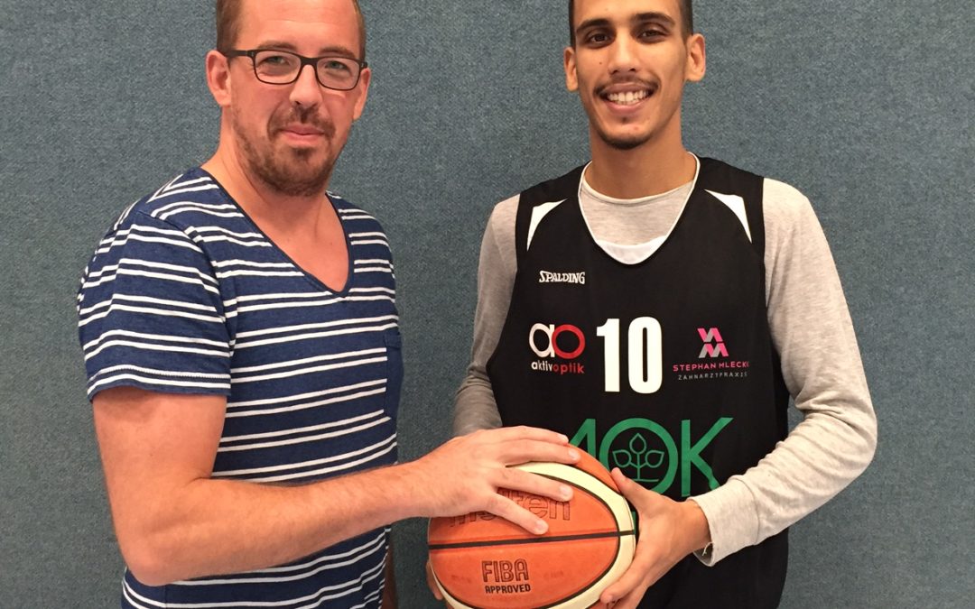 Der Neue ist da: Omar Zemhoute wird AOK-Baller!
