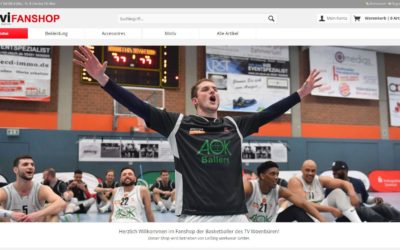 TVI Basketball Fan Shop im neuen Gewand